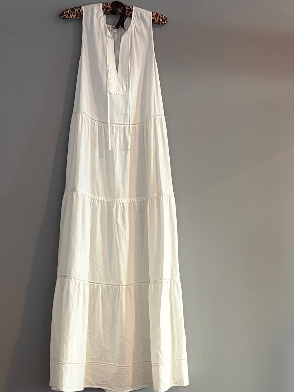 White Tiered Maxi Dress - from Max Studio London NWOT
